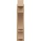 Ekena Millwork 6-in W x 18-in D x 30-in H Balboa Block Rough Cedar Woodgrain TimberThane Outlooker, Primed Tan OUTUR060X18X30BOA44RCPR - alternate 2